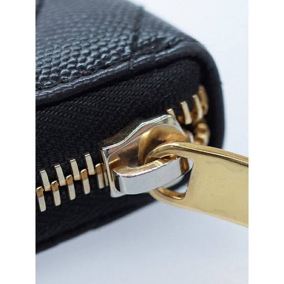 Saint Laurent Monogram Wallet Full Paris Zip - Picture 5 of 8